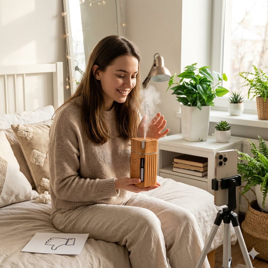 Humidificador Difusor Aromaterapia