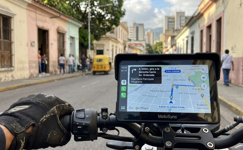pantalla carplay moto